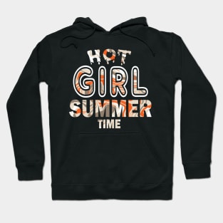 Hot Girl Summer Time Funny Summer Vacation Shirts For Girl Hoodie